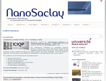 Tablet Screenshot of nanosaclay.fr